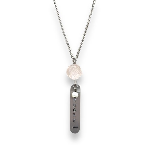 Collana Chakra Rosa